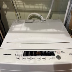 Hisense 洗濯機の画像
