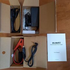 【suaoki】ポータブル電源　美品　スアオキ充電の画像