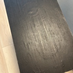 【お話し中】黒い棚、角など少しスレありますの画像