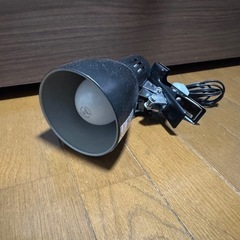 オーム電気　クリップライト　ブラック　照明　ダウンライトの画像