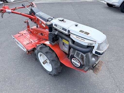 動作良好】クボタ KUBOTA ディーゼル 耕運機 歩行型 トラクター TD620