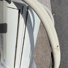 エアコン　室外機室内機　リモコンセットパナソニック リモコン付きの画像