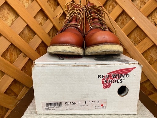 【愛品館江戸川店】レッドウィング クラシック ラウンド  8166  オロラセット ワークブーツ  ID:107-051281-007