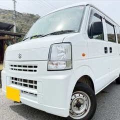 オートマ車‼️月々9千円〜分割可‼️働くくるま軽バン入りました！車検2年付き！【名義変更代込み】大人気☆スズキ エブリイ☆両側スライドドア☆ドラレコ付き☆実用性がバツグン！事故修復歴無し！そのまま乗って帰れますの画像