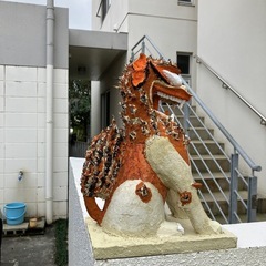 漆喰シーサ小の画像