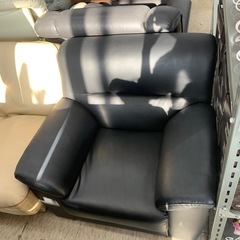 1人掛けソファ 黒 ※2400010500244