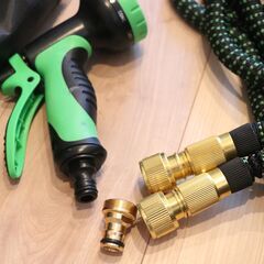 Oppsiue ３倍に伸びる散水ホース 30M の画像