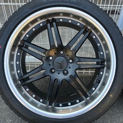 ⭐︎メルセデスベンツ⭐︎19incタイヤホイールうセット⭐︎タイヤほぼ新品⭐︎の画像