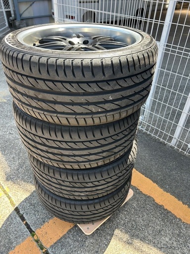 ⭐︎メルセデスベンツ⭐︎19incタイヤホイールうセット⭐︎タイヤほぼ新品⭐︎
