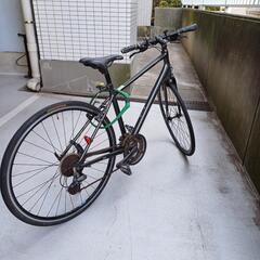 引渡し予定済【クロスバイク】Khodaa Bloom Rail 700A サイズ440（適正身長165-180㎝前後）・24変速・ガンメタルの画像
