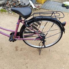 学生さんが使用されていた、通学用の自転車です。大事にされていたので、大変綺麗です。の画像