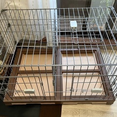 犬、猫、うさぎ用のケージ【無使用]の画像