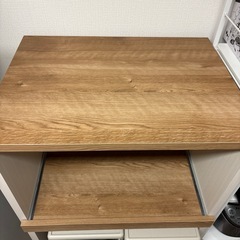 【4月21日迄】ごみ箱が入るキッチンラック(高さ約128cm WH)の画像