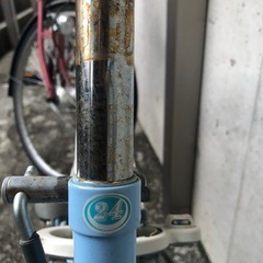 子供用自転車　24インチ　女の子の画像