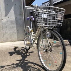 子供用自転車　22インチ　女の子の画像
