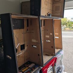 パチスロ　アルゼ系筐体　空箱・ドアその他不用品あげます。　スロット　家スロの画像