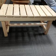 ベンチ　未使用の画像