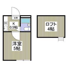 【入居費用5万円+フリーレント1か月！】✨審査No.1✨1K　エ...