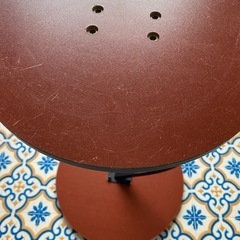 【劣化あり】丸型 サイドテーブルの画像