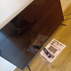 43V型4K対応チューナーレステレビ