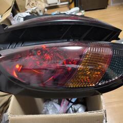 三菱アイ純正スモークテール塗装品の画像