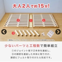 ショートセミシングル マットレスセットの画像