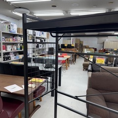 【超美品‼️】大型サイズ♪ ニトリ 220cm幅ハンガーシェルフ ハンガーラック 衣類収納家具 スチール製ブラック♪の画像