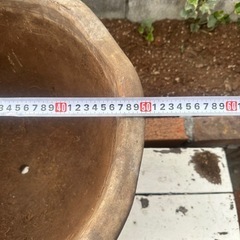 お値下げ可能⭐︎アンティーク　大きい鉢の画像