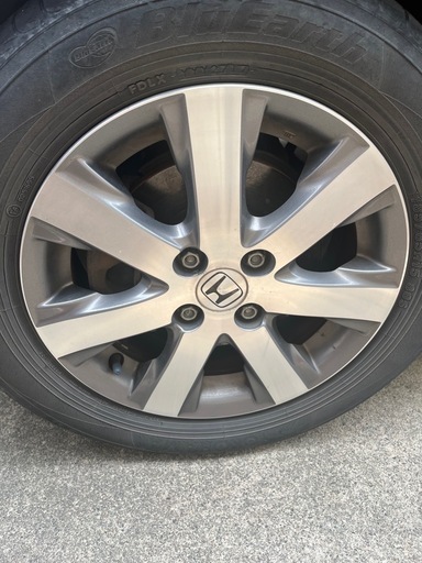ホンダフリード用アルミホイール185/65R15 