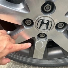 ホンダフリード用アルミホイール185/65R15 の画像