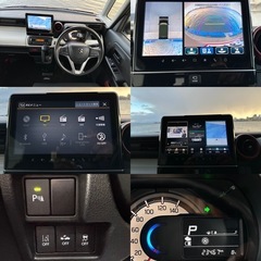 🔹360°パノラマビューモニター スズキ スペーシア ハイブリッド G MK53S  🔹2万キロ台 SUZUKI SPACIA HYBRID 神戸市        の画像