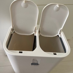 無料日本製分別15Lゴミ箱の画像