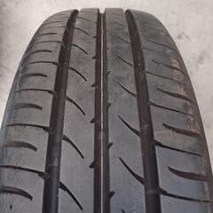 155/65R14　アルミ　タイヤ4本セット　No.188　ムーヴ、ミライースなどの画像