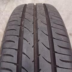 155/65R14　アルミ　タイヤ4本セット　No.188　ムーヴ、ミライースなどの画像