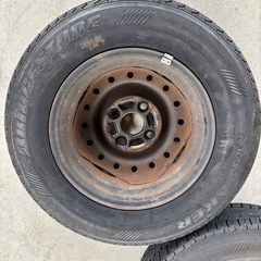 【〜4/13受渡希望】サマータイヤ　ブリヂストン タイヤサイズ  145/80/R12 タイヤ2022年製の画像