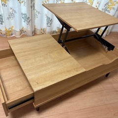 昇降リビングテーブル(リフティ 100 LBR) (こうこう) 八千代