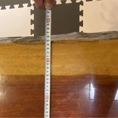 美品一枚板テーブルの画像