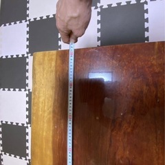 美品一枚板テーブルの画像