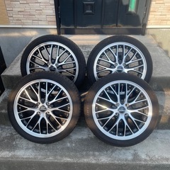 N-BOXタント軽自動車無加工サイズ☆16インチブラポリ！165/45