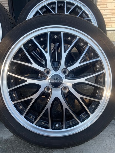 値下げ　ロクサーニマルチフォルケッタ16インチ5.5jインセット48165/50r16