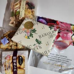 お菓子5点セットあられチョコゼリー