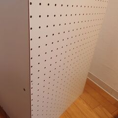 2段カラーボックス　ホワイトの画像