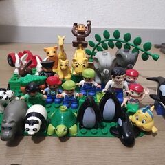 デュプロ　多数　動物園　列車　アリエル　基礎板入りの画像