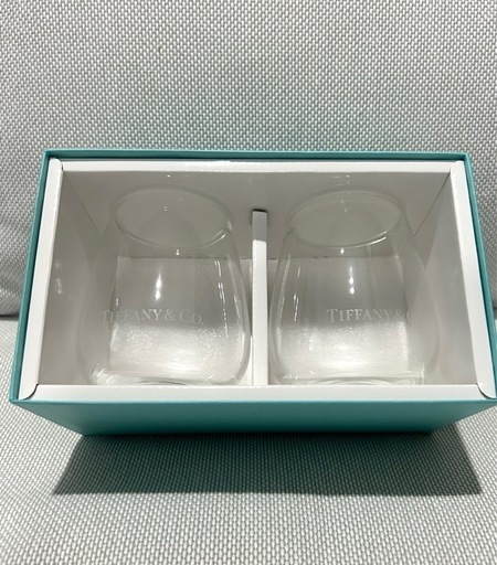 【新品未使用】Tiffany ペアグラス