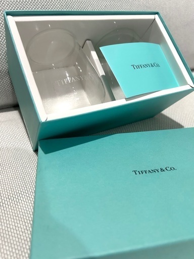 【新品未使用】Tiffany ペアグラス