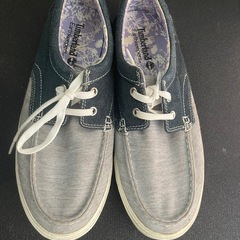 ティンバーランド26cmモカシンスリッポンデッキシューズの画像