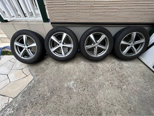 215 60 17 スタッドレス  エンケイ製ホイール ガリ傷なし  アルファード CH-R等