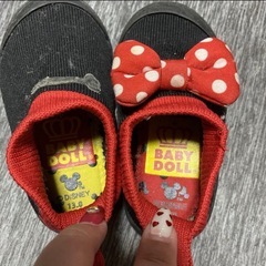 BABY DOLL ベビードール【13cm】ミニーちゃん　ベビーシューズの画像