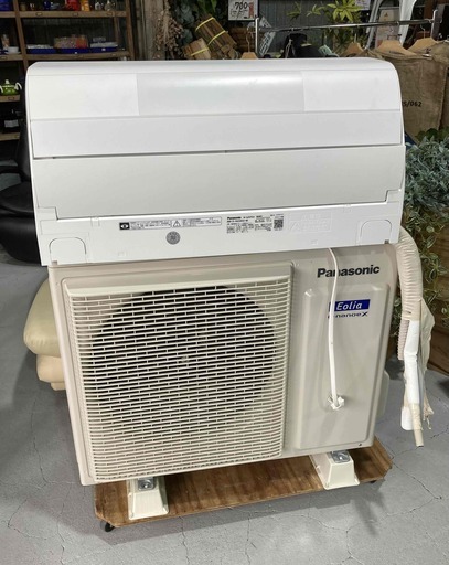 A12☆Panasonic☆ルームエアコン CS-X633D2 2023年 6.3 200V専用