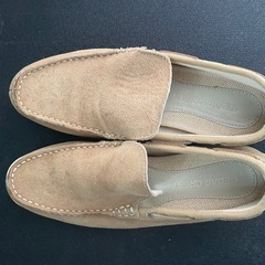 CEDAR CRESTセダークレスト26cmベージュ スエード スリッポンの画像